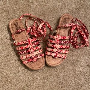 Circus by Sam Edelman lace up Sandals